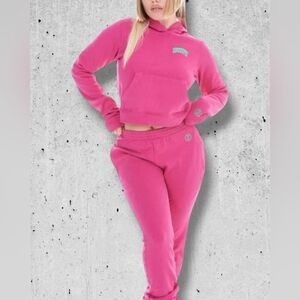 Pink and Green Body Hoodie By Tracy Raven. Size XL